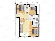 主卧朝南,小区中心位置,中式风格,采光充足