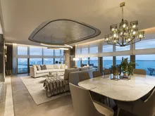 伊斯坦布尔宰廷布尔努(Zeytinburnu)宽敞的海景公寓