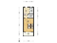 中环旁私产 二楼 阳面一室 采光好 满五年 可贷/款