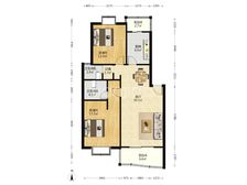 南北通透 东方滨港园 2室1厅 精装修