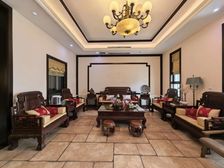 联排端户 客厅大挑空全套房设计 中式装修 保持9成新