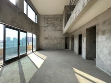 渝北中央公园165平顶跃带大露台 满五南西朝向顶层