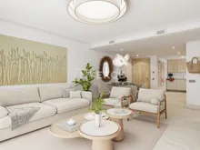 米哈斯(Mijas)全景公寓,带泳池和花园