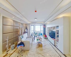 新上,东城盛德紫阙精装大1居,管理好,次新房,5层有空中花园