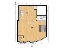 复式房,繁华地段,精装好房,采光充足