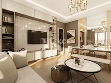 伊斯坦布尔阿夫西拉尔(Avc?lar)小区带泳池的湖景公寓