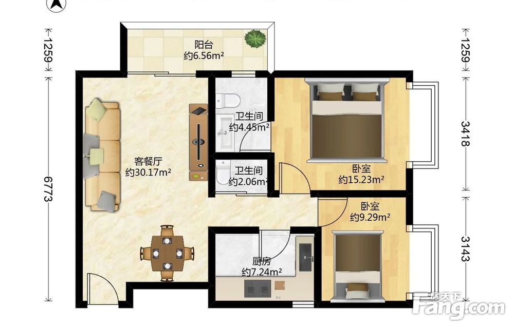 房天下>广州租房>海珠租房>鹭江租房>愉景雅苑>户型图愉景雅苑小区