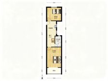 南北通透南新三村2室1厅