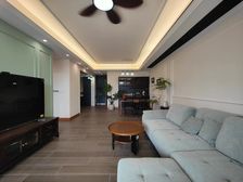 江北次新小区 全新装修 带地暖中央空调 带80平露台