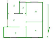 刘美丽推荐您707所 一楼南北通透三室76㎡ 160万
