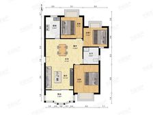 正南天馨花园3室1厅精装修