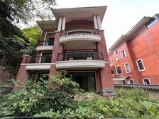 八桂绿城苏堤春晓独栋别墅有地上两层地下两层 湖边有大花园