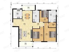 仁恒品质,高区安静01户型,有产权车位,不靠马路,北看三件套