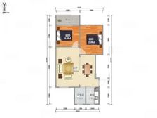 正南艾南小区2室1厅