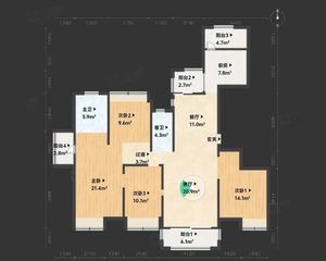 保利城三期4室2厅2卫南朝向340.0万元/套出售