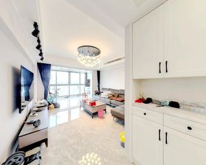 芳韵雅苑D区中庭位置,凤凰楼层,简装修出租中