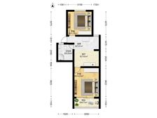 真源小区,单价3.9W 两室一厅,精装修 看房钥匙在手