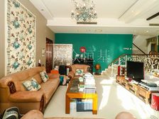 (保利会所交易中心)横厅设计 南向客厅及南向挑空餐厅