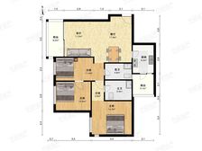 视野开阔无遮挡,高区,看小区绿化,泳池