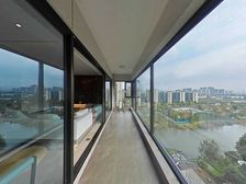 宁玥府,洋房大平层220平9楼,靠河,双阳台整个小区仅40席