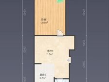 正南紫叶花园1室1厅精装修
