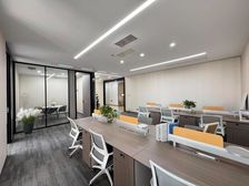 钱江世纪城,宝盛世纪中心,正对电梯口大门头,精美装修拎包办公