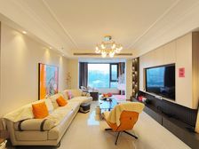 观音桥商圈 御龙天峰 头牌看江 全新精装 高定家居 拎包入住