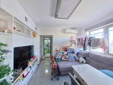 清河·力度家园 低总价正规两居室 高楼层无遮挡,对小区花园