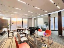 滨江地标世贸智慧之门高区江景300方精装修写字楼出租