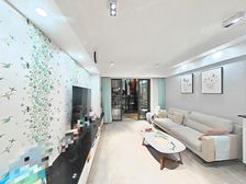 闵行罗阳南向精装三房 城开珑庭顶层122平满五