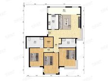 百万装修,三个房间朝南,满五年,近2号线地铁