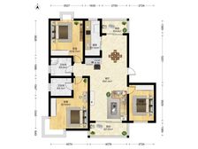 上海豪园 电梯3室2厅 附赠露台 随时看房