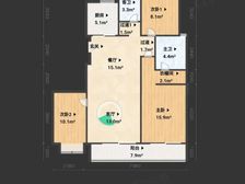 春来晓园3室2厅2卫南朝向380.0万元/套出售