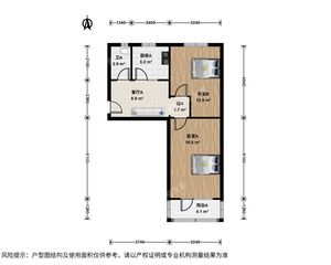 必卖,三环里,明厨眀卫,两居,南北向,视野好