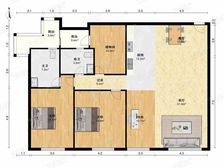 地铁口性价比全南三房两卫 西边套全明