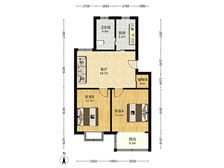 捡漏330 正南 聚龙家园 2室1厅 330