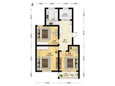 新长征花苑 83.5平3居 双南一北三房 非顶楼
