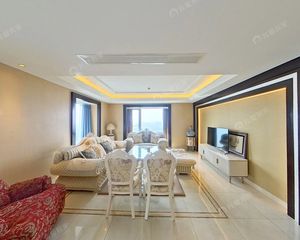 高层边户东南北三面通透,一梯一户电梯入户,带门厅保姆间