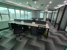 双地铁租四千 丽华科技大厦156平2办12工位 精装自控公卫
