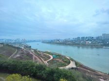 重庆外滩长江序 伴山豪宅 头排看江 视野无遮挡抵款出售!必看