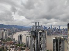 长嘉汇朗峯南区 高区看两江看来福士 顶奢装修+软装