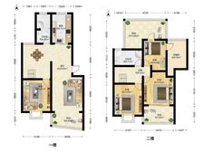 泰宸景苑 148.7平4居 复式房,居住使用率高