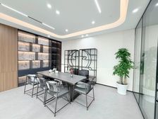 钱江世纪城 博地中心 精装修带家具 办公接待
