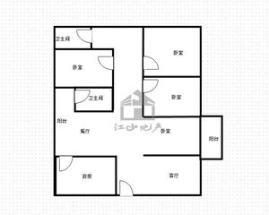 国土局宿舍(东宝路)3房2厅170万