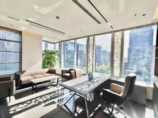 金融城 6隔间接待现房丨3面采光全屋地砖丨看交子之环