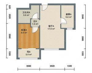 鼎顺一居室出售,价格好谈