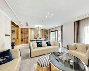 格兰春晨二期联排别墅,豪装300个,拎包入住,实木装修质感好