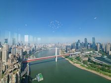 重庆地标扬帆起航 高区看江无遮挡 看城市天际线 真房源