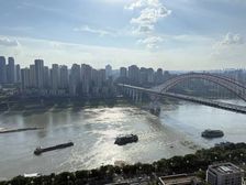 长嘉汇一期 看江房源观江北嘴城市景观 法式装修95新