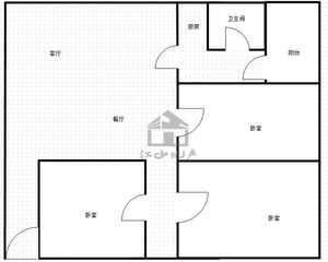 一心药业宿舍龙腾 3房2厅70万